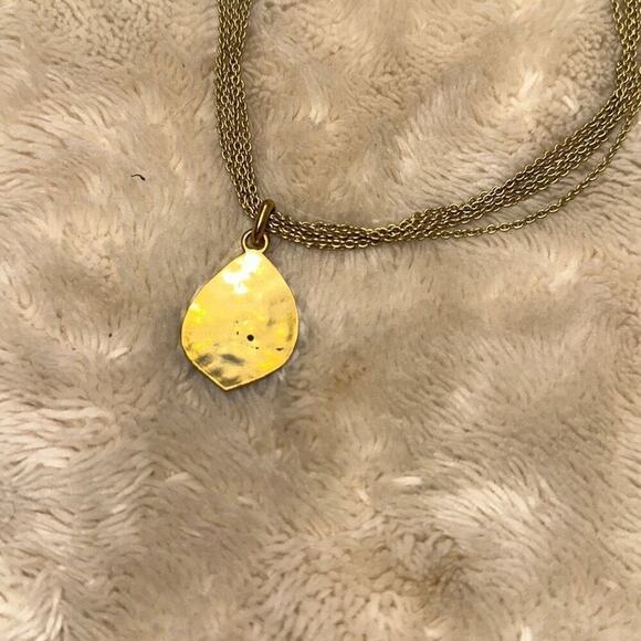 Gold Pendant Necklace | Sz OS - Picture 4 of 5